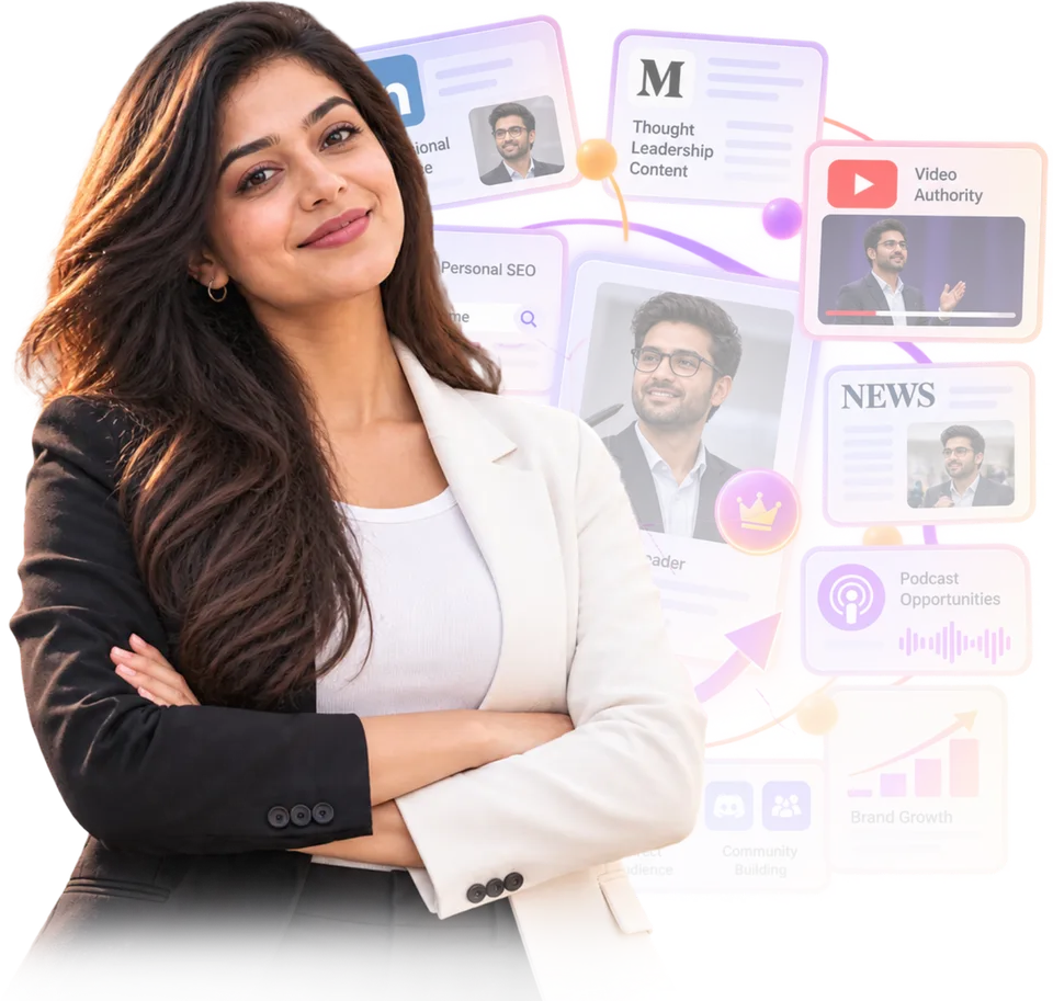 Leaders Brand Path visual: Core Personal Branding Services for Leaders