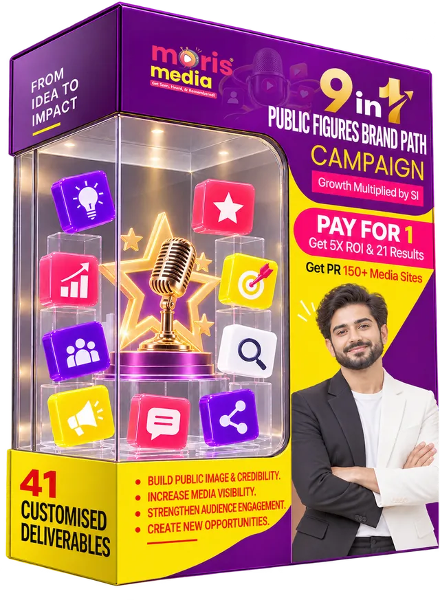 9 IN 1 Public Figures Brand Path box with 41 customised deliverables